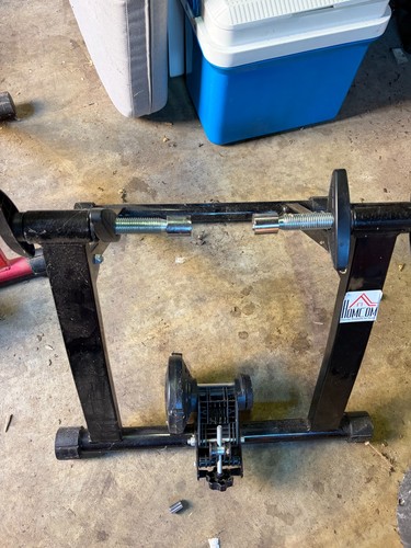 Homcom bicycle turbo trainer