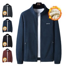 Men Thick Fleece Jacket Full