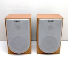 Pair of Small SONY SS-CNE3 Bookshelf SPEAKERS - 40 Watts (2 x 20W) @ 6Ω ohms