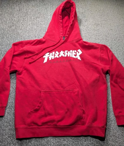 Thrasher hoodie men - men, red
