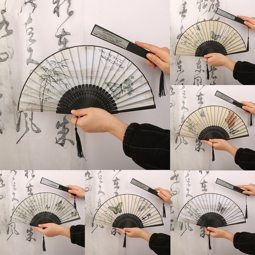 Chinese folding fan - x,
