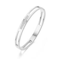 Stainless Steel Channel Bangle