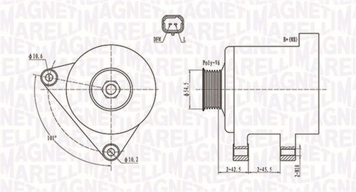 Magneti marelli 063731761010 - magneti,