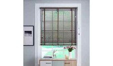 Little Black Book 50mm Venetian Blind - Walnut - 60x130cm