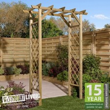 Wooden square top garden - top,