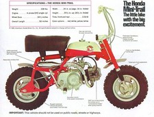 1968 HONDA MINI TRAIL Z50