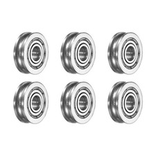 6 Pcs 4x13x4mm Small V Groove