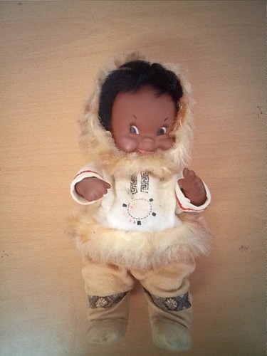 Vintage baby doll inuit - inuit, eskimo