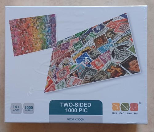 Double sided 1000 piece jigsaw - double-sided,