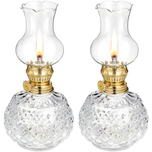 Pcs oil lamps vintage - oil,