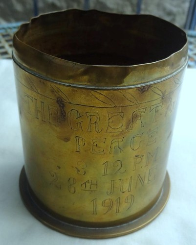 Ww1 trench art - shell, case