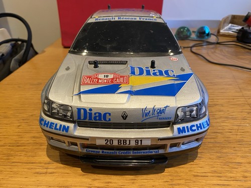 Box art tamiya williams clio - box,