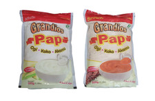 Grandios Pap Ogi/Koko/Akamu 500g White/ Brown - Pack of 1, 3, 6, 12