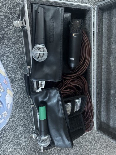 Shure sm58 microphones with - shure,
