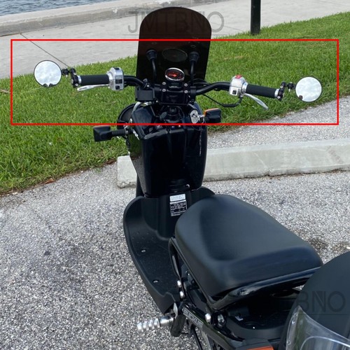 Round handle bar end - round,