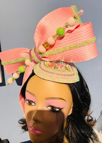 Bow fascinator teardrop - fascinator, base