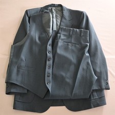 Vtg 44R 36x30 Blue Knit