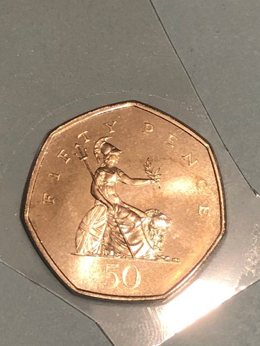 1997 50p fifty pence first - 50p,
