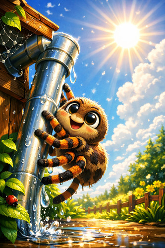 Incy wincy spider little bo - incy,