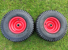 Westwood Front Wheels Pair 15x6.00-6 For Ride On Lawn Mower Tractor