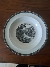 Wedgwood lugano rim soup bowls - soup,