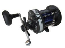 LS3000 Boat Troll Sea Fishing Multiplier Reel Loaded With 20lb Blue Line NGT