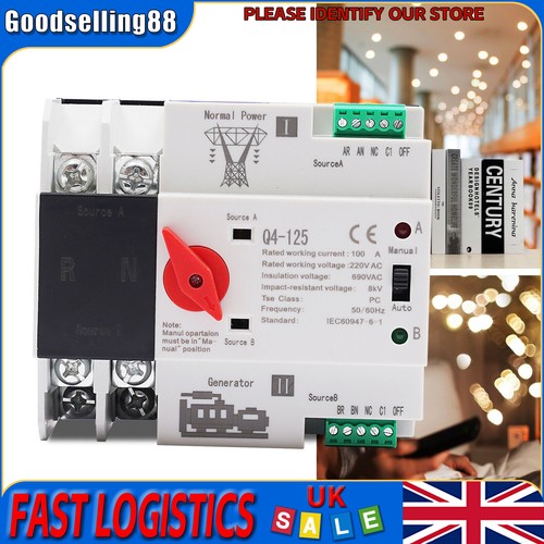 Dual power transfer switch - power,