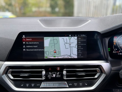 Bmw m340d sat nav screen - sat,
