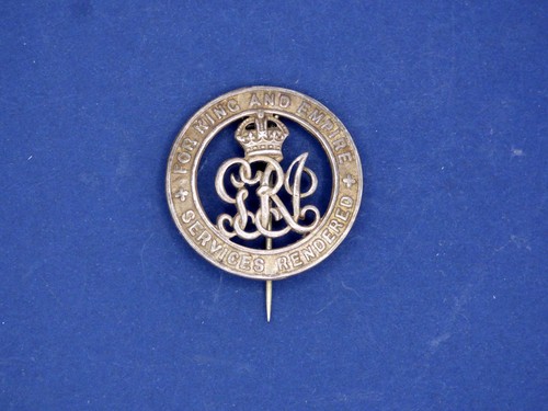 Ww1 services rendered silver - ww1,