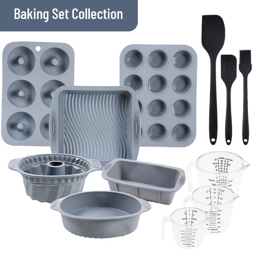 Cake baking silicone mold