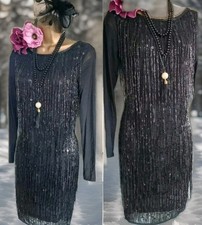 New river island black beaded