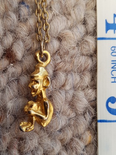 Vintage gold plated lucky - gold,