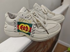 Gucci Rhyton Logo Leather
