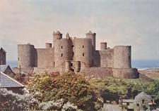 Vintage Postcard Harlech