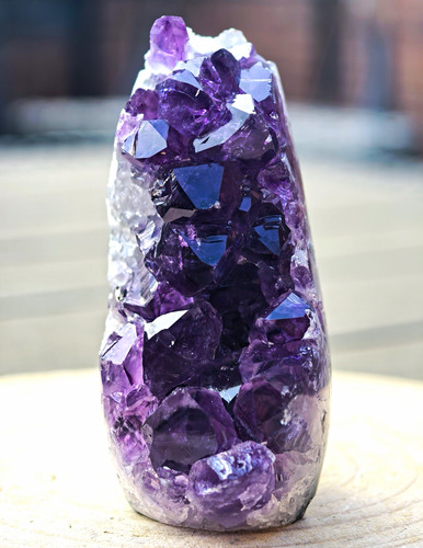 Aaa polished amethyst crystal - aaa,