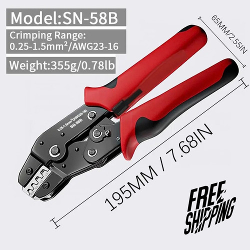 5mm ratchet crimper - ratchet,