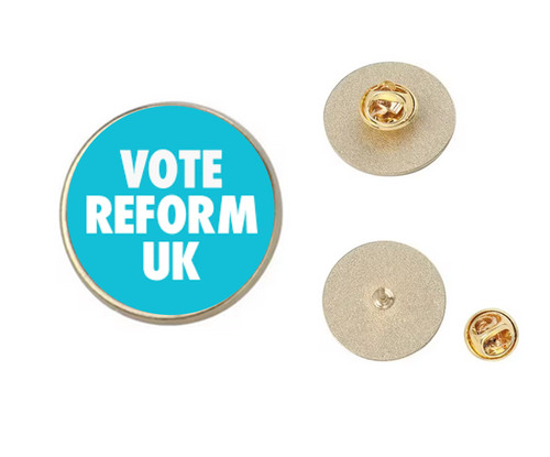 Vote reform lapel badge - badge, pin