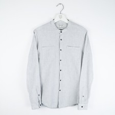 Reiss Mens Shirt Grey Small
