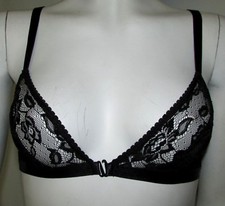 30B Black Plunge Bra Non Wired