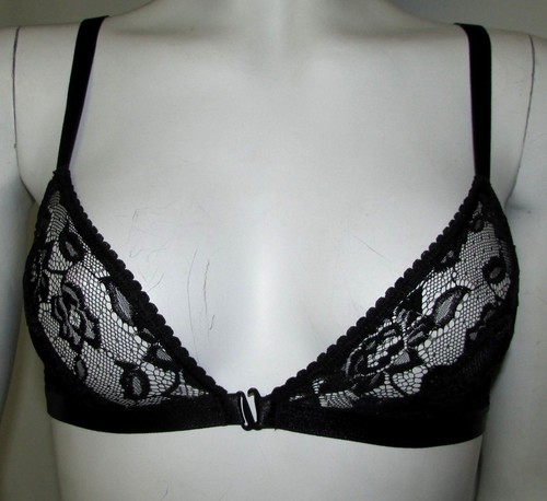 30b black plunge bra non - plunge, wired