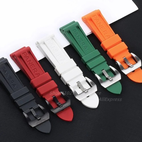 Rubber watchband for - rubber, panerai