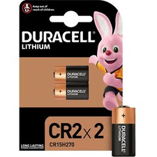 2 x DURACELL 3V Lithium golf