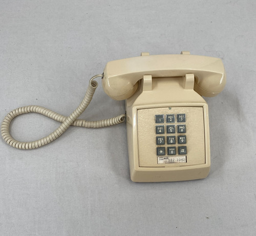Itt retro telephone desk table - itt,