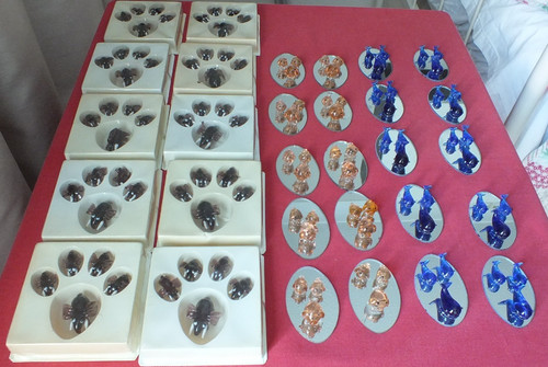 Job lot bundle glass - glass, animals