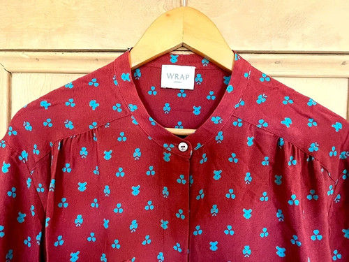 Wrap london boho blouse uk - london,