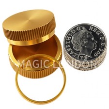 High Quality Brass Dynamic Coin Trick Penny Coin Transfer Brilliant Trick