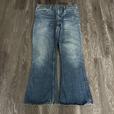 1970s Orange Tab bell Bottom