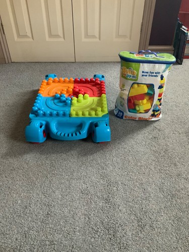 Megablox table bag of - table, blocks