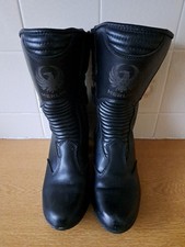 Merlin Tilly Ladies Heeled Motorbike Motorcycle Boots Uk Size L5 VGC