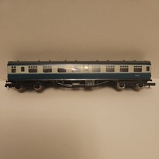Graham Farish 0695 N Gauge BR Blue & Grey Mk1 Corridor Brake Coach Boxed